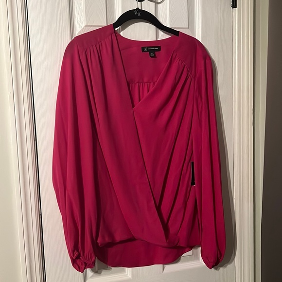 INC International Concepts Surplice Blouse